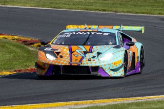 #88 Lamborghini Huracan GT3 of Jason Harward, Zelus Motorsports, GT America Powered by AWS, SRO3, SRO America, Road America, Elkhart Lake, WI, August 2022
 | Brian Cleary/SRO