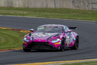 #888 Aston Martin Vantage AMR GT4 of Sean Whalen, Zelus Motorsports, GT America Powered by AWS, GT4, SRO America, Road America, Elkhart Lake, WI, August 2022
 | Brian Cleary/SRO
