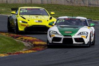 #21 Toyota GR Supra GT4 of Nick Shanny, Accelerating Performance, GT America Powered by AWS, GT4, SRO America, Road America, Elkhart Lake, WI, August 2022
 | Brian Cleary/SRO