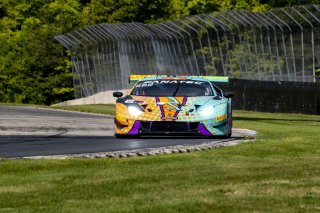 #88 Lamborghini Huracan GT3 of Jason Harward, Zelus Motorsports, GT America Powered by AWS, SRO3, SRO America, Road America, Elkhart Lake, WI, August 2022
 | Brian Cleary/SRO