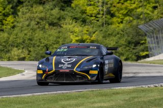 #25 Aston Martin Vantage GT4 of Gray Newell, Heart of Racing Team, GT America Powered by AWS, GT4, SRO America, Road America, Elkhart Lake, WI, August 2022
 | Brian Cleary/SRO