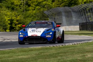 #15 Aston Martin Vantage AMR GT4 of Bryan Putt, BSport Racing, GT America Powered by AWS, GT4, SRO America, Road America, Elkhart Lake, WI, August 2022
 | Brian Cleary/SRO