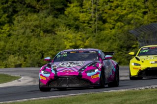 #888 Aston Martin Vantage AMR GT4 of Sean Whalen, Zelus Motorsports, GT America Powered by AWS, GT4, SRO America, Road America, Elkhart Lake, WI, August 2022
 | Brian Cleary/SRO