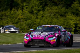 #888 Aston Martin Vantage AMR GT4 of Sean Whalen, Zelus Motorsports, GT America Powered by AWS, GT4, SRO America, Road America, Elkhart Lake, WI, August 2022
 | Brian Cleary/SRO