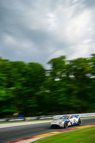 #2  Aston Martin Vantage AMR GT4 of  Jason Bell, GMG Racing, GT America Powered by AWS, GT4, SRO America, Road America, Elkhart Lake, Wisconsin, August 2022.
 | Fred Hardy | SRO