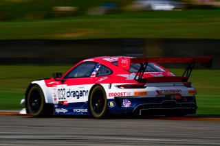 #032 Porsche 911 GT3-R (991.ii) of Kyle Washington, GMG Racing, GT America Powered by AWS, SRO3, SRO America, Road America, Elkhart Lake, Wisconsin, August 2022.
 | Fred Hardy | SRO