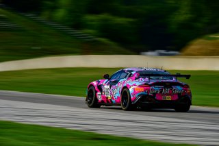 #888 Aston Martin Vantage AMR GT4 of Sean Whalen and Matt Gulver, Zelus Motorsports, GT4 America, Am, SRO America, Road America, Elkhart Lake, Wisconsin, August 2022.
 | Fred Hardy | SRO