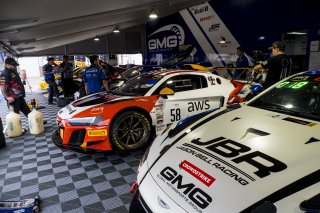 #58 Audi R8 LMS GT2 of CJ Moses, GMG Racing, GT America Powered by AWS, GT2, SRO America, Road America, Elkhart Lake, WI, August 2022
 | Brian Cleary/SRO