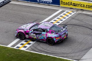 #888 Aston Martin Vantage AMR GT4 of Sean Whalen, Zelus Motorsports, GT America Powered by AWS, GT4, SRO America, Road America, Elkhart Lake, WI, August 2022
 | Brian Cleary/SRO