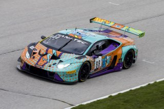 #88 Lamborghini Huracan GT3 of Jason Harward, Zelus Motorsports, GT America Powered by AWS, SRO3, SRO America, Road America, Elkhart Lake, WI, August 2022
 | Brian Cleary/SRO