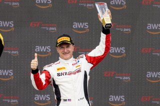 #56 Ferrari 458 Italia GT3 of Andy Pilgrim, SKI Autosports, GT America Powered by AWS, SRO3, SRO America, Road America, Elkhart Lake, WI, August 2022
 | Brian Cleary/SRO