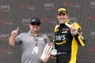 #58 Audi R8 LMS GT2 of CJ Moses, GMG Racing, GT America Powered by AWS, GT2, SRO America, Road America, Elkhart Lake, WI, August 2022
 | Brian Cleary/SRO