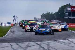 #99 Porsche 718 Cayman GT4 RS Clubsport of Robb Holland, Rotek Racing, GT America Powered by AWS, GT4, SRO America, Road America, Elkhart Lake, WI, August 2022
 | Regis Lefebure/SRO