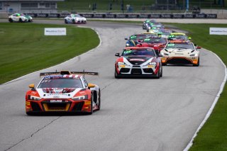 #58 Audi R8 LMS GT2 of CJ Moses, GMG Racing, GT America Powered by AWS, GT2, SRO America, Road America, Elkhart Lake, WI, August 2022
 | Regis Lefebure/SRO