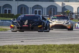 #191 Lamborghini Huracan GT3 of Jeff Burton, Zelus Motorsports, GT America Powered by AWS, SRO3, SRO America, Sebring International Raceway, Sebring, FL, September 2021.
 | Brian Cleary/SRO