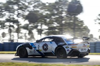 #2  Aston Martin Vantage AMR GT4 of  Jason Bell, GMG Racing, GT America Powered by AWS, GT4, SRO America, Sebring International Raceway, Sebring, FL, September 2021.
 | Brian Cleary/SRO