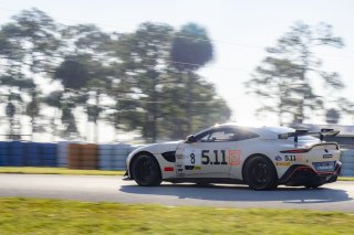 #8  Aston Martin Vantage AMR GT4 of Elias Sabo, Flying Lizard Motorsports, GT America Powered by AWS, GT4, SRO America, Sebring International Raceway, Sebring, FL, September 2021.
 | Brian Cleary/SRO