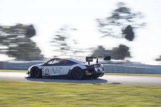 #27 Audi R8 LMS of Jason Daskalos, Daskolas Motorsports, GT America Powered by AWS, SRO3, SRO America, Sebring International Raceway, Sebring, FL, September 2021.
 | Brian Cleary/SRO