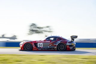 #04 Mercedes-AMG GT3 of George Kurtz, Riley Motorsports, GT America Powered by AWS, SRO3, SRO America, Sebring International Raceway, Sebring, FL, September 2021.
 | Brian Cleary/SRO