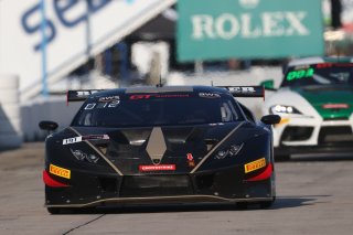 #191 Lamborghini Huracan GT3 of Jeff Burton, Zelus Motorsports, GT America Powered by AWS, SRO3, SRO America, Sebring Int&rsquo;l Raceway, Sebring Florida, September 2022
 | Regis Lefebure/SRO