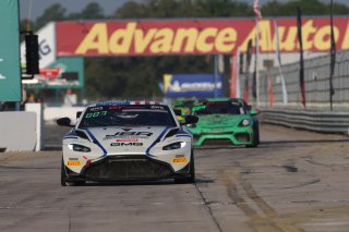 #2  Aston Martin Vantage AMR GT4 of  Jason Bell, GMG Racing, GT America Powered by AWS, GT4, SRO America, Sebring Int&rsquo;l Raceway, Sebring Florida, September 2022
 | Regis Lefebure/SRO