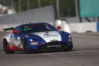 #15 Aston Martin Vantage AMR GT4 of Bryan Putt, BSport Racing, GT America Powered by AWS, GT4, SRO America, Sebring Int&rsquo;l Raceway, Sebring Florida, September 2022
 | Regis Lefebure/SRO