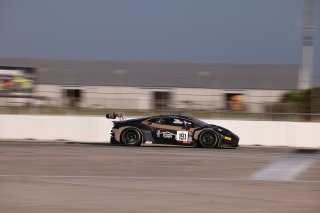 #191 Lamborghini Huracan GT3 of Jeff Burton, Zelus Motorsports, GT America Powered by AWS, SRO3, SRO America, Sebring Int&rsquo;l Raceway, Sebring Florida, September 2022
 | Regis Lefebure/SRO