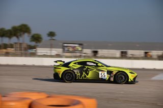 #55 Aston Martin Vantage GT4 of Moisey Uretsky, Accelerating Performance, GT America Powered by AWS, GT4, SRO America, Sebring Int&rsquo;l Raceway, Sebring Florida, September 2022
 | Regis Lefebure/SRO