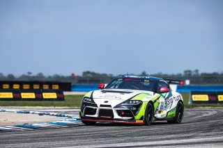 #69 Toyota GR Supra GT4 of Todd Coleman, Smooge Racing, GT America Powered by AWS, GT4, SRO America, Sebring International Raceway, Sebring, FL, September 2022.
 | Fabian Lagunas/SRO             