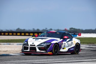 #67 Toyota Supra GT4 of Jose DaSilva, Smooge Racing, GT America Powered by AWS, GT4, SRO America, Sebring International Raceway, Sebring, FL, September 2022.
 | Fabian Lagunas/SRO             