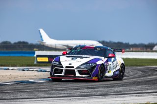 #67 Toyota Supra GT4 of Jose DaSilva, Smooge Racing, GT America Powered by AWS, GT4, SRO America, Sebring International Raceway, Sebring, FL, September 2022.
 | Fabian Lagunas/SRO             