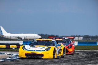 #70 Callaway Corvette C7 GT3 of Mirco Shultis, Mishumotors, GT America Powered by AWS, SRO3, SRO America, Sebring International Raceway, Sebring, FL, September 2022.
 | Fabian Lagunas/SRO             