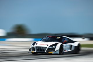 #27 Audi R8 LMS of Jason Daskalos, Daskolas Motorsports, GT America Powered by AWS, SRO3, SRO America, Sebring International Raceway, Sebring, FL, September 2022.
 | Fabian Lagunas/SRO             