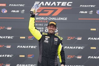 #55 Aston Martin Vantage GT4 of Moisey Uretsky, Accelerating Performance, GT America Powered by AWS, GT4, SRO America, Sebring International Raceway, Sebring, FL, September 2022.
 | Brian Cleary/SRO  