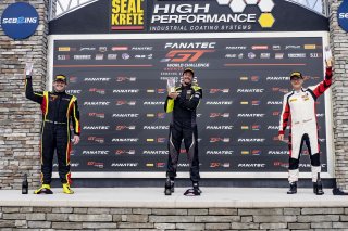 #55 Aston Martin Vantage GT4 of Moisey Uretsky, Accelerating Performance, GT America Powered by AWS, GT4, SRO America, Sebring International Raceway, Sebring, FL, September 2022.
 | Brian Cleary/SRO  