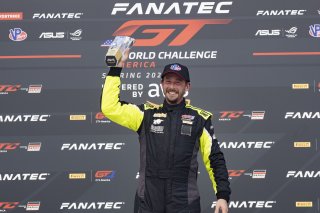 #55 Aston Martin Vantage GT4 of Moisey Uretsky, Accelerating Performance, GT America Powered by AWS, GT4, SRO America, Sebring International Raceway, Sebring, FL, September 2022.
 | Brian Cleary/SRO  