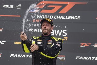 #55 Aston Martin Vantage GT4 of Moisey Uretsky, Accelerating Performance, GT America Powered by AWS, GT4, SRO America, Sebring International Raceway, Sebring, FL, September 2022.
 | Brian Cleary/SRO  