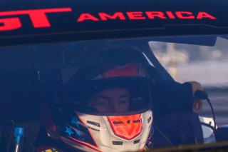 #15 Aston Martin Vantage AMR GT4 of Bryan Putt, BSport Racing, GT America Powered by AWS, GT4, SRO America, Sebring International Raceway, Sebring, FL, September 2022. | Regis Lefebure/SRO