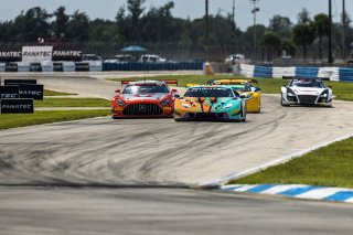 #88 Lamborghini Huracan GT3 of Jason Harward, Zelus Motorsports, GT America Powered by AWS, SRO3, SRO America, Sebring International Raceway, Sebring, FL, September 2022.
 | Fabian Lagunas/SRO             