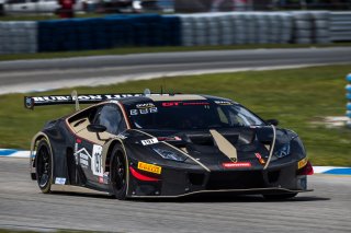 #191 Lamborghini Huracan GT3 of Jeff Burton, Zelus Motorsports, GT America Powered by AWS, SRO3, SRO America, Sebring International Raceway, Sebring, FL, September 2022.
 | Fabian Lagunas/SRO             