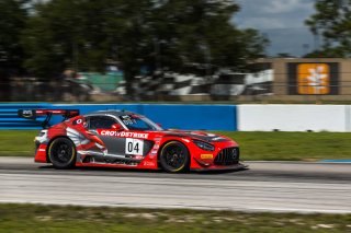 #04 Mercedes-AMG GT3 of George Kurtz, Riley Motorsports, GT America Powered by AWS, SRO3, SRO America, Sebring International Raceway, Sebring, FL, September 2022.
 | SRO Motorsports Group