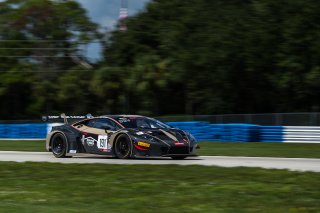 #191 Lamborghini Huracan GT3 of Jeff Burton, Zelus Motorsports, GT America Powered by AWS, SRO3, SRO America, Sebring International Raceway, Sebring, FL, September 2022.
 | SRO Motorsports Group