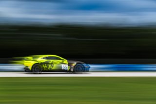 #55 Aston Martin Vantage GT4 of Moisey Uretsky, Accelerating Performance, GT America Powered by AWS, GT4, SRO America, Sebring International Raceway, Sebring, FL, September 2022.
 | SRO Motorsports Group