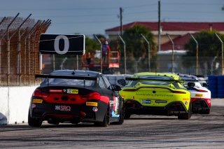 #55 Aston Martin Vantage GT4 of Moisey Uretsky, Accelerating Performance, GT America Powered by AWS, GT4, SRO America, Sebring Int&rsquo;l Raceway, Sebring Florida, September 2022
 | Regis Lefebure/SRO