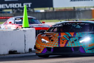 #88 Lamborghini Huracan GT3 of Jason Harward, Zelus Motorsports, GT America Powered by AWS, SRO3, SRO America, Sebring Int’l Raceway, Sebring Florida, September 2022
 | Regis Lefebure/SRO