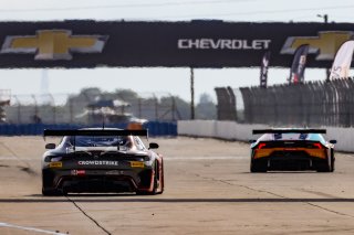 #88 Lamborghini Huracan GT3 of Jason Harward, Zelus Motorsports, GT America Powered by AWS, SRO3, SRO America, Sebring Int’l Raceway, Sebring Florida, September 2022
 | Regis Lefebure/SRO
