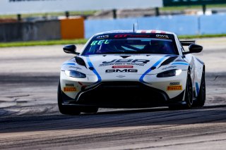 #2  Aston Martin Vantage AMR GT4 of  Jason Bell, GMG Racing, GT America Powered by AWS, GT4, SRO America, Sebring Int’l Raceway, Sebring Florida, September 2022
 | Regis Lefebure/SRO