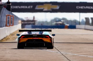 #88 Lamborghini Huracan GT3 of Jason Harward, Zelus Motorsports, GT America Powered by AWS, SRO3, SRO America, Sebring Int’l Raceway, Sebring Florida, September 2022
 | Regis Lefebure/SRO