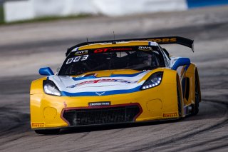 #70 Callaway Corvette C7 GT3 of Mirco Shultis, Mishumotors, GT America Powered by AWS, SRO America, Sebring Int’l Raceway, Sebring Florida, SRO3, September 2022
 | Regis Lefebure/SRO