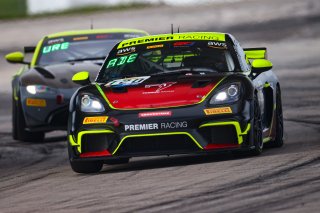 #120 Porsche 718 Cayman GT4 RS Clubsport of Adam Adelson, Premier Racing, GT America Powered by AWS, GT4, SRO America, Sebring Int’l Raceway, Sebring Florida, September 2022
 | Regis Lefebure/SRO
